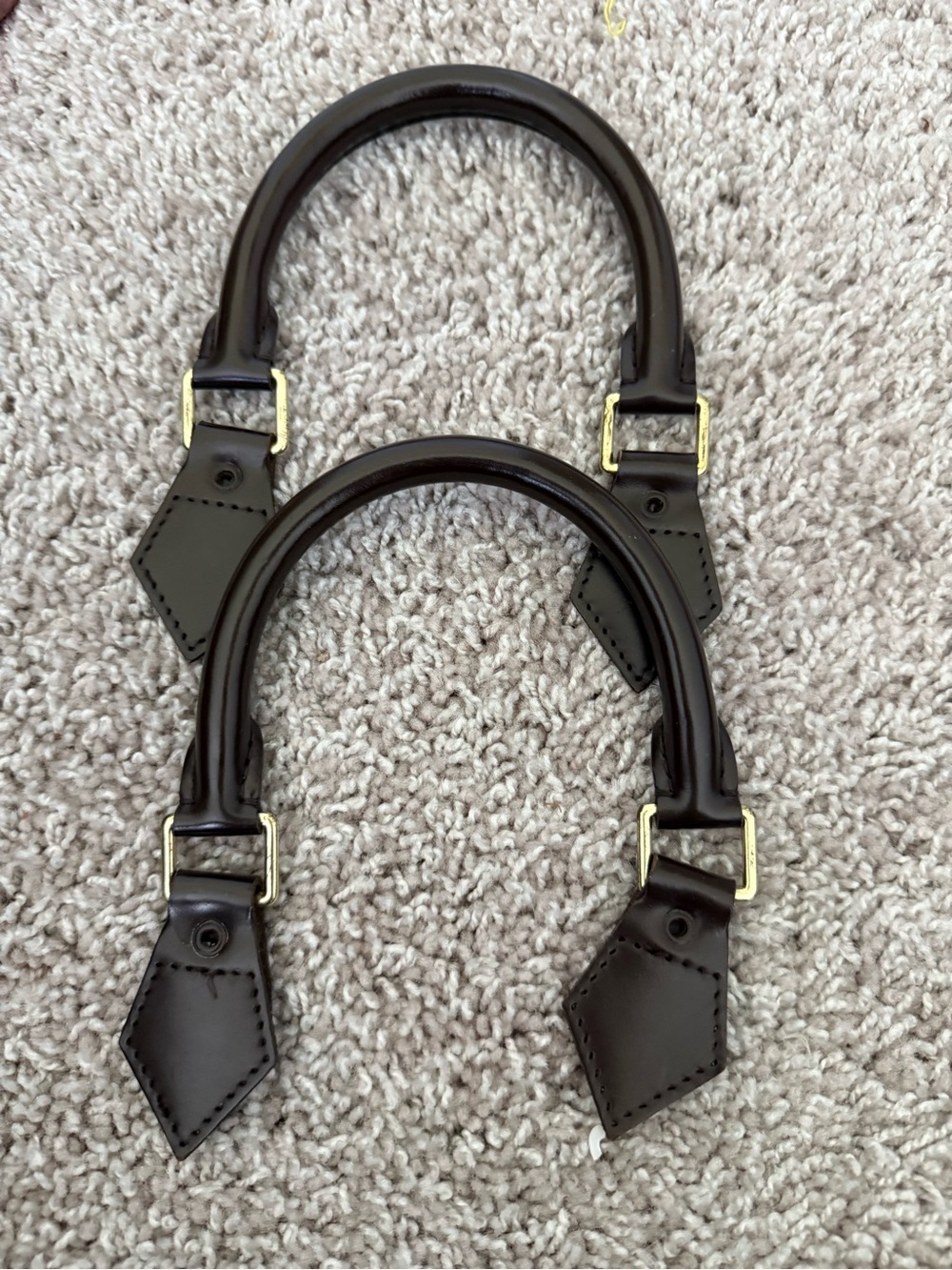 Louis Vuitton Dark Brown speedy Handles H4